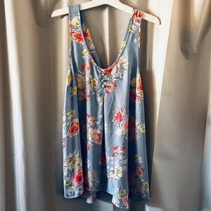 Candie’s Light Blue Bow Back Top